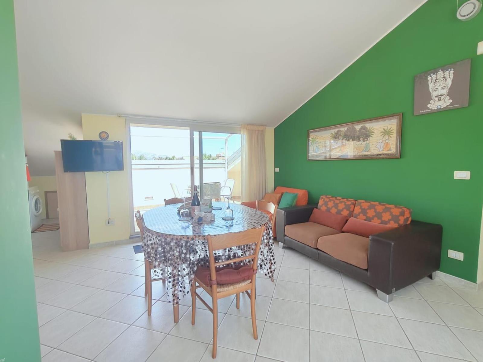 Apartament Sicilia, Mansarda Le Due Terrazze Mascali Zewnętrze zdjęcie