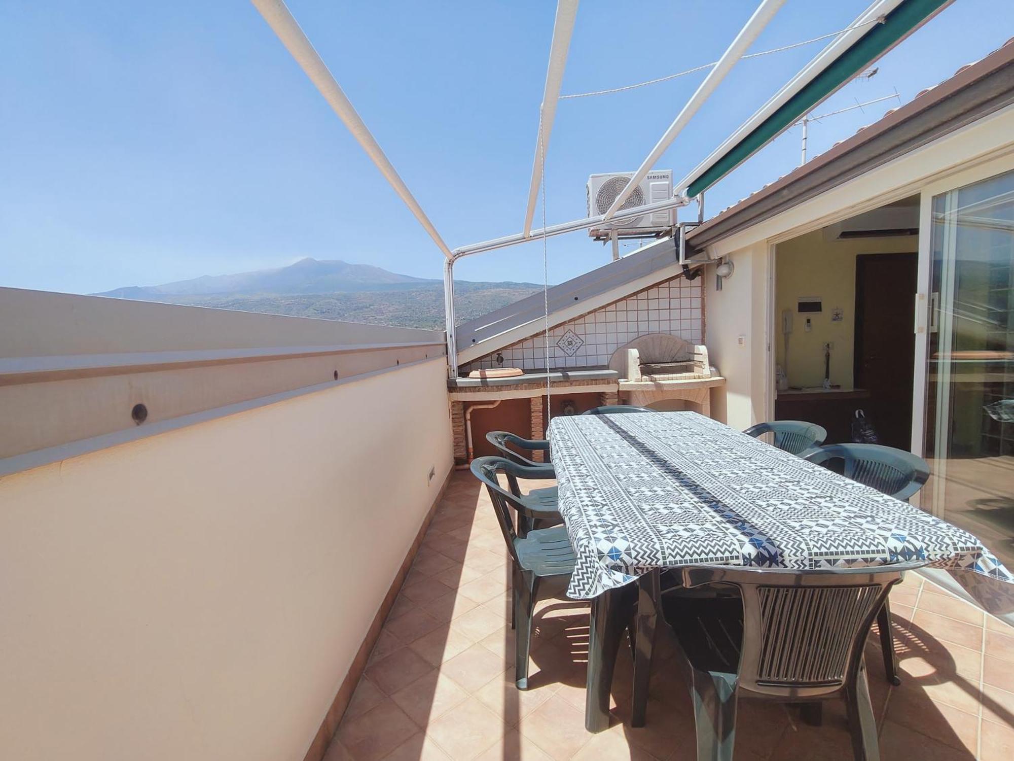 Apartament Sicilia, Mansarda Le Due Terrazze Mascali Zewnętrze zdjęcie